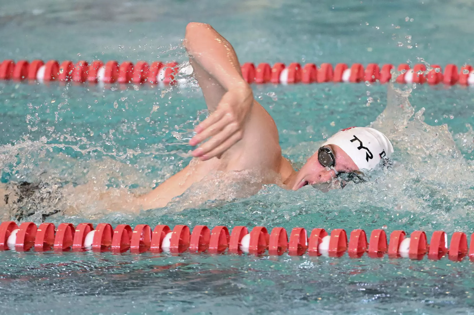 Davidson takes on Gardner-Webb in non-conference swimming action at Charles A. Cannon Pool on Saturday, November 05, 2022 in Davidson, North Carolina.
