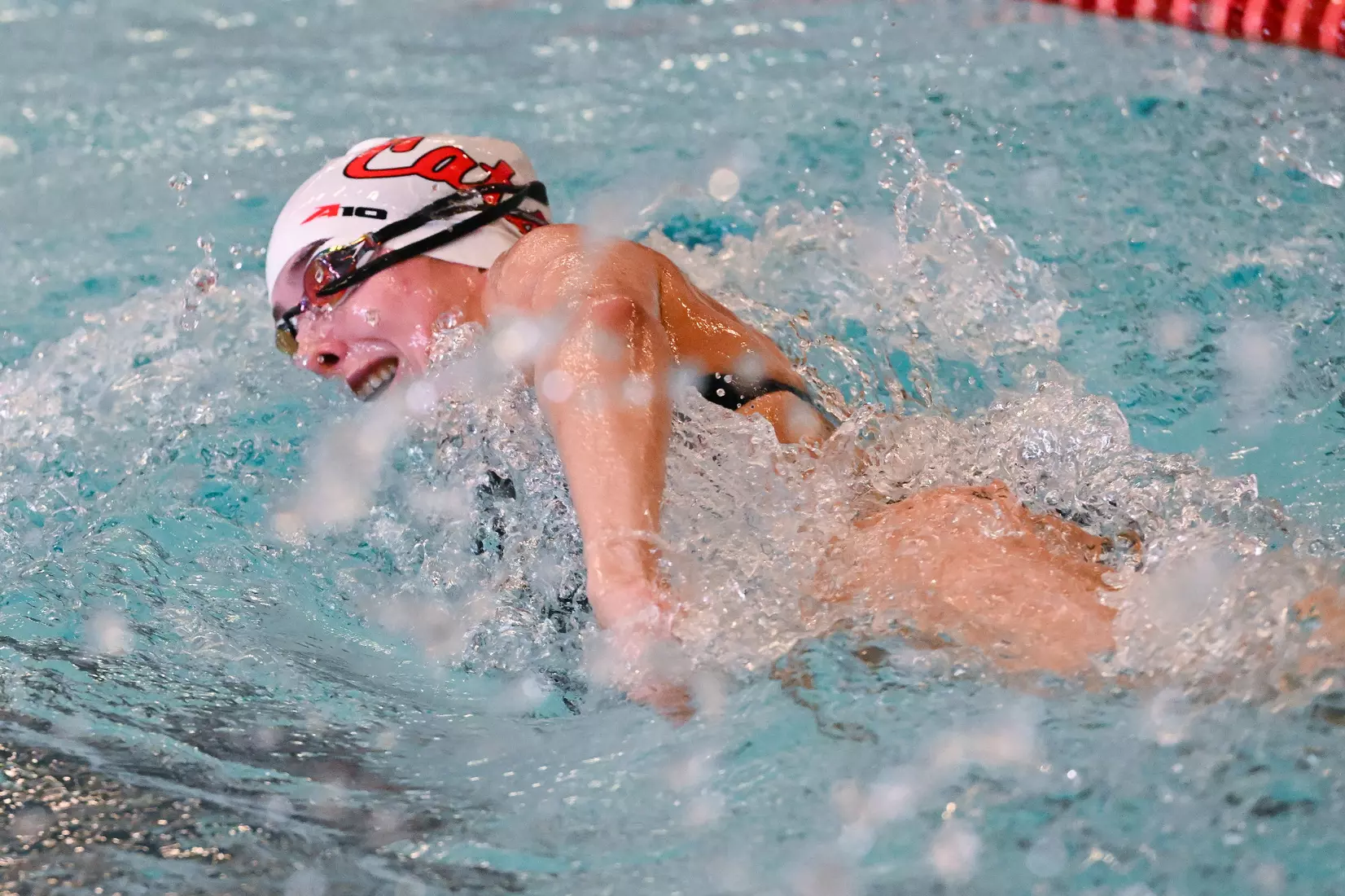 Davidson takes on Gardner-Webb in non-conference swimming action at Charles A. Cannon Pool on Saturday, November 05, 2022 in Davidson, North Carolina.