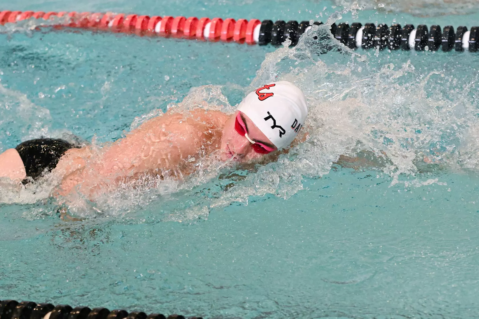 Davidson takes on Gardner-Webb in non-conference swimming action at Charles A. Cannon Pool on Saturday, November 05, 2022 in Davidson, North Carolina.