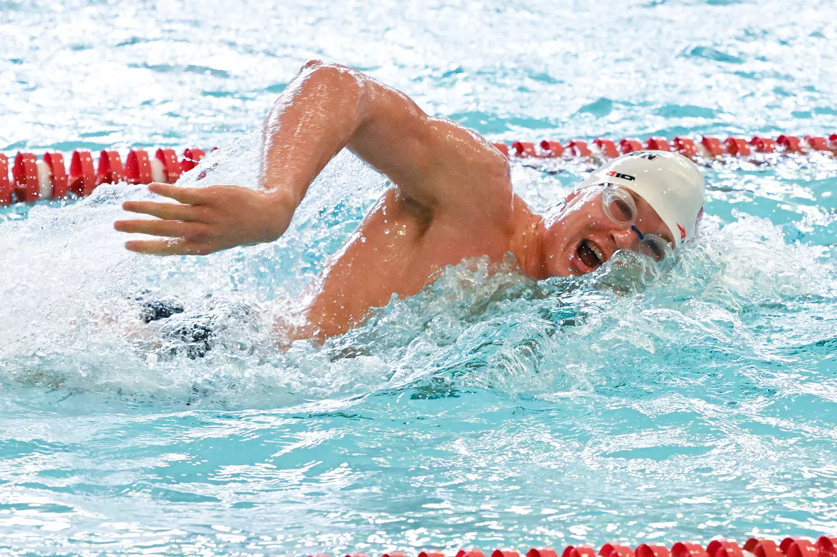 Davidson takes on Gardner-Webb in non-conference swimming action at Charles A. Cannon Pool on Saturday, November 05, 2022 in Davidson, North Carolina.