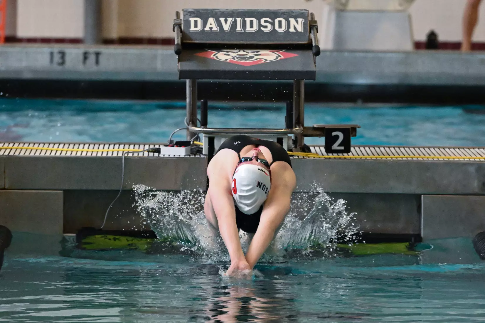 Davidson takes on Gardner-Webb in non-conference swimming action at Charles A. Cannon Pool on Saturday, November 05, 2022 in Davidson, North Carolina.
