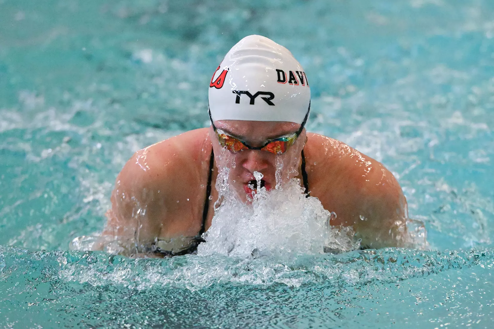 Davidson takes on Gardner-Webb in non-conference swimming action at Charles A. Cannon Pool on Saturday, November 05, 2022 in Davidson, North Carolina.