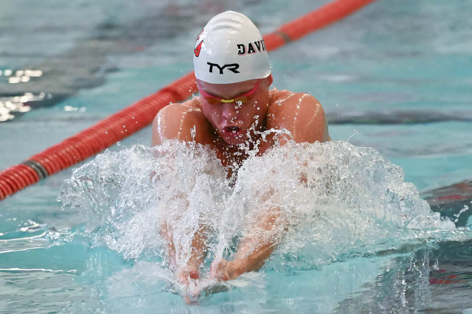 Davidson takes on Gardner-Webb in non-conference swimming action at Charles A. Cannon Pool on Saturday, November 05, 2022 in Davidson, North Carolina.