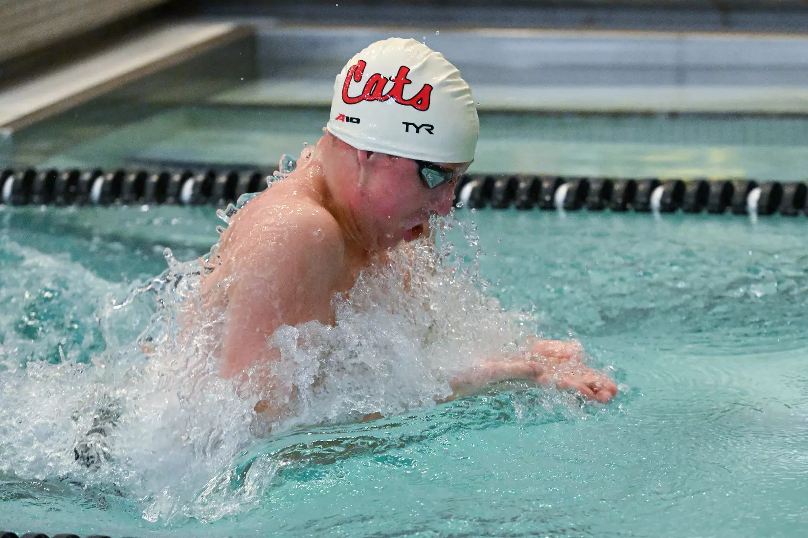 Davidson takes on Gardner-Webb in non-conference swimming action at Charles A. Cannon Pool on Saturday, November 05, 2022 in Davidson, North Carolina.