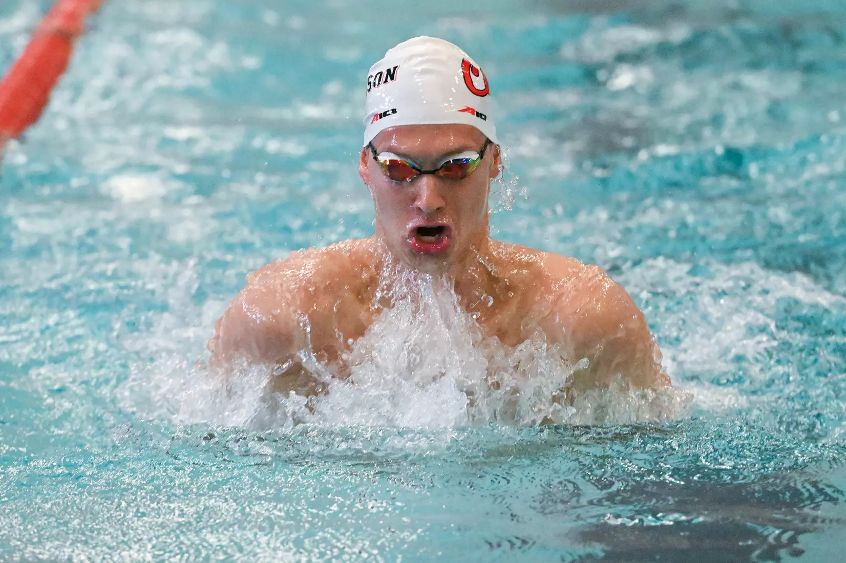 Davidson takes on Gardner-Webb in non-conference swimming action at Charles A. Cannon Pool on Saturday, November 05, 2022 in Davidson, North Carolina.