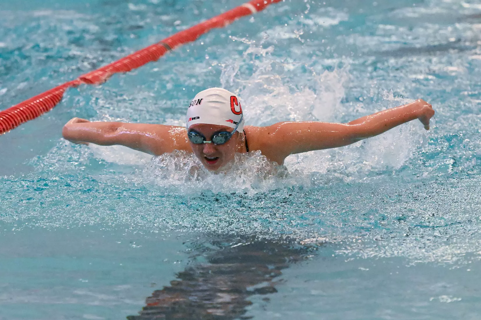 Davidson takes on Gardner-Webb in non-conference swimming action at Charles A. Cannon Pool on Saturday, November 05, 2022 in Davidson, North Carolina.