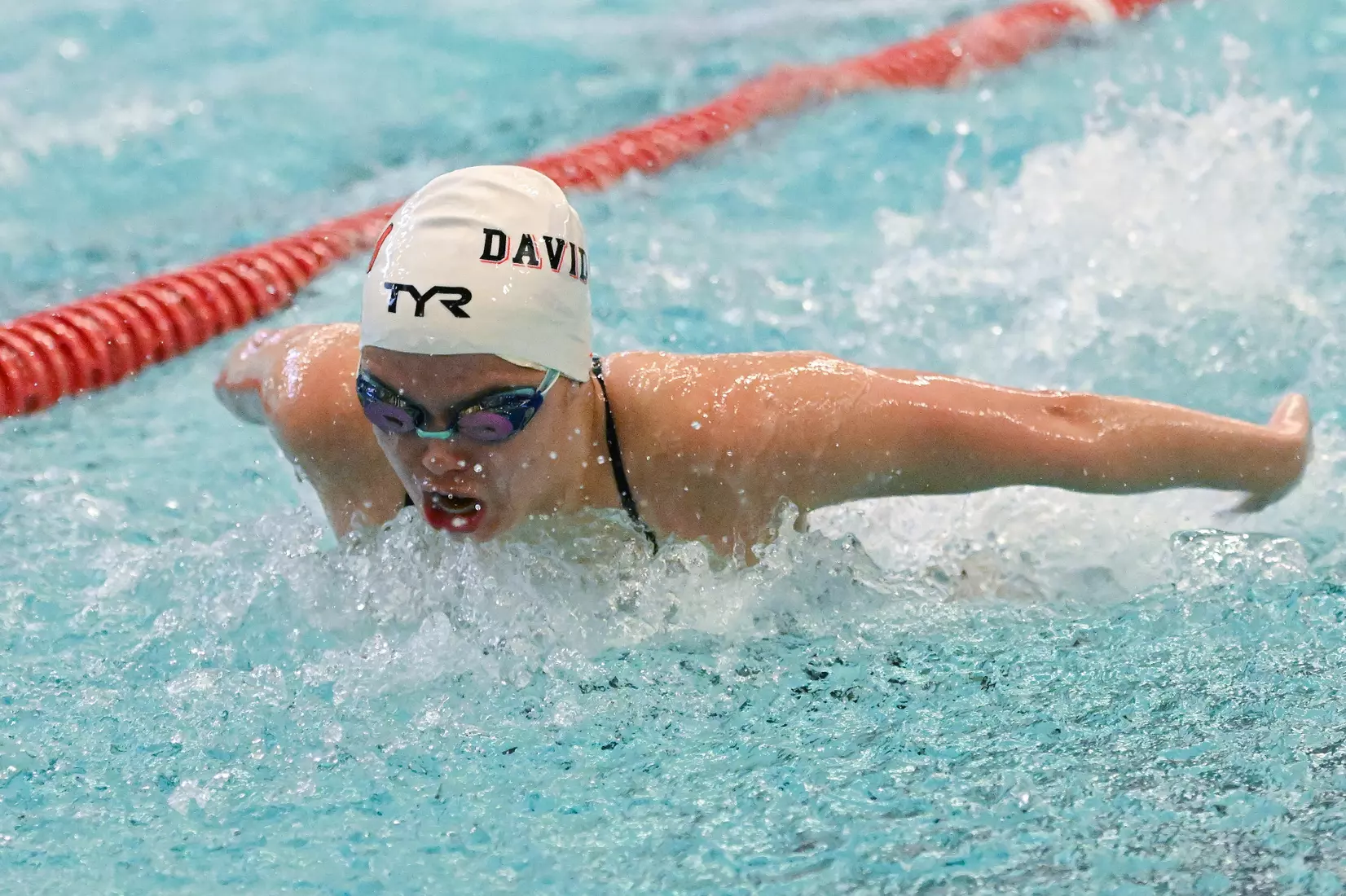 Davidson takes on Gardner-Webb in non-conference swimming action at Charles A. Cannon Pool on Saturday, November 05, 2022 in Davidson, North Carolina.