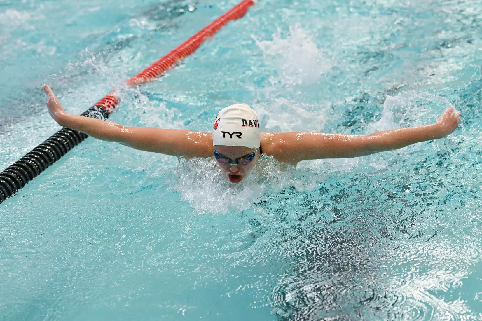 Davidson takes on Gardner-Webb in non-conference swimming action at Charles A. Cannon Pool on Saturday, November 05, 2022 in Davidson, North Carolina.