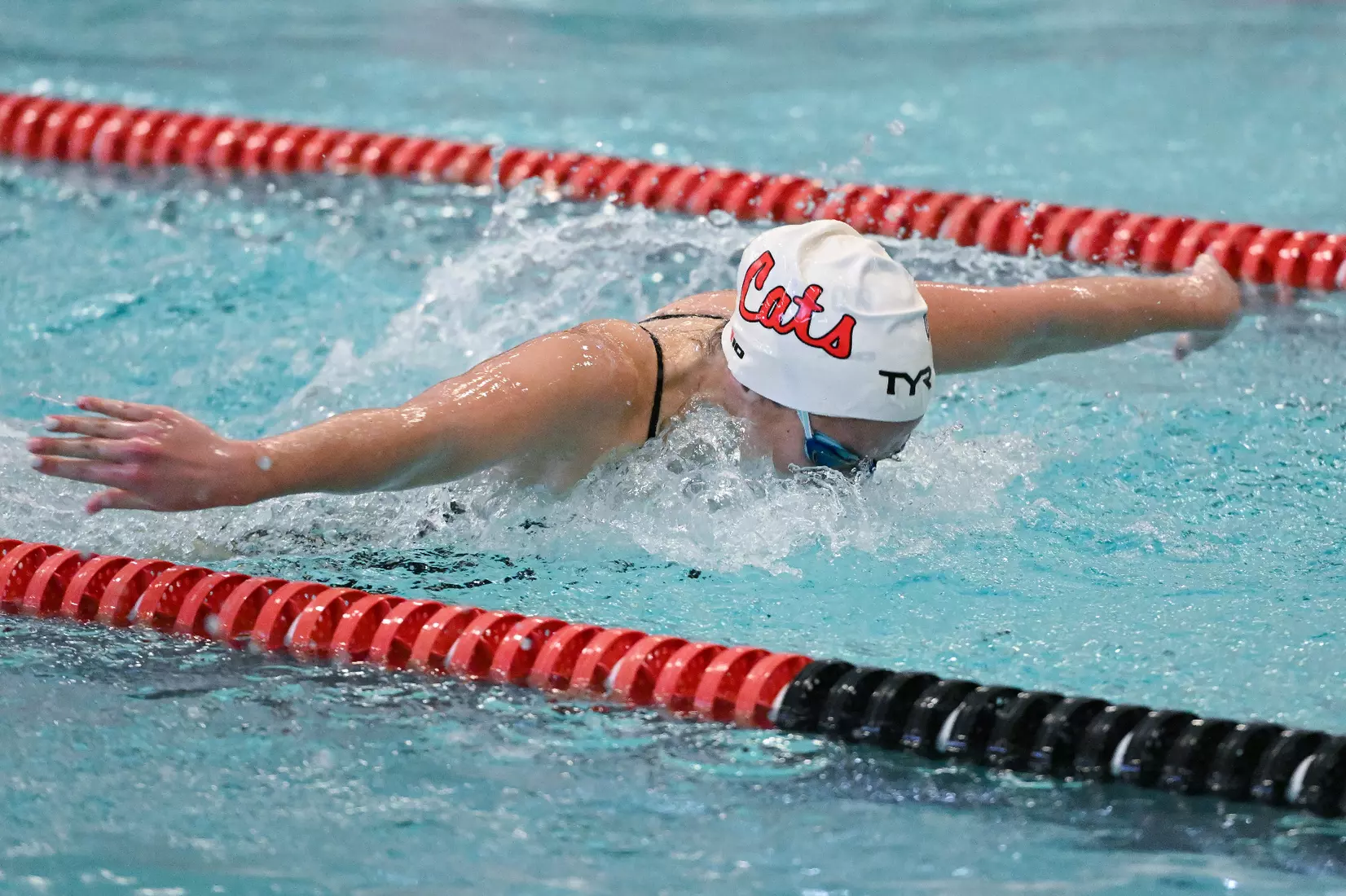 Davidson takes on Gardner-Webb in non-conference swimming action at Charles A. Cannon Pool on Saturday, November 05, 2022 in Davidson, North Carolina.