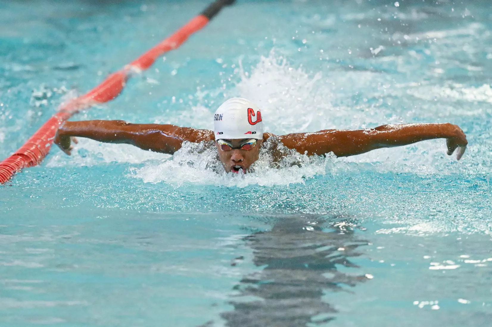 Davidson takes on Gardner-Webb in non-conference swimming action at Charles A. Cannon Pool on Saturday, November 05, 2022 in Davidson, North Carolina.