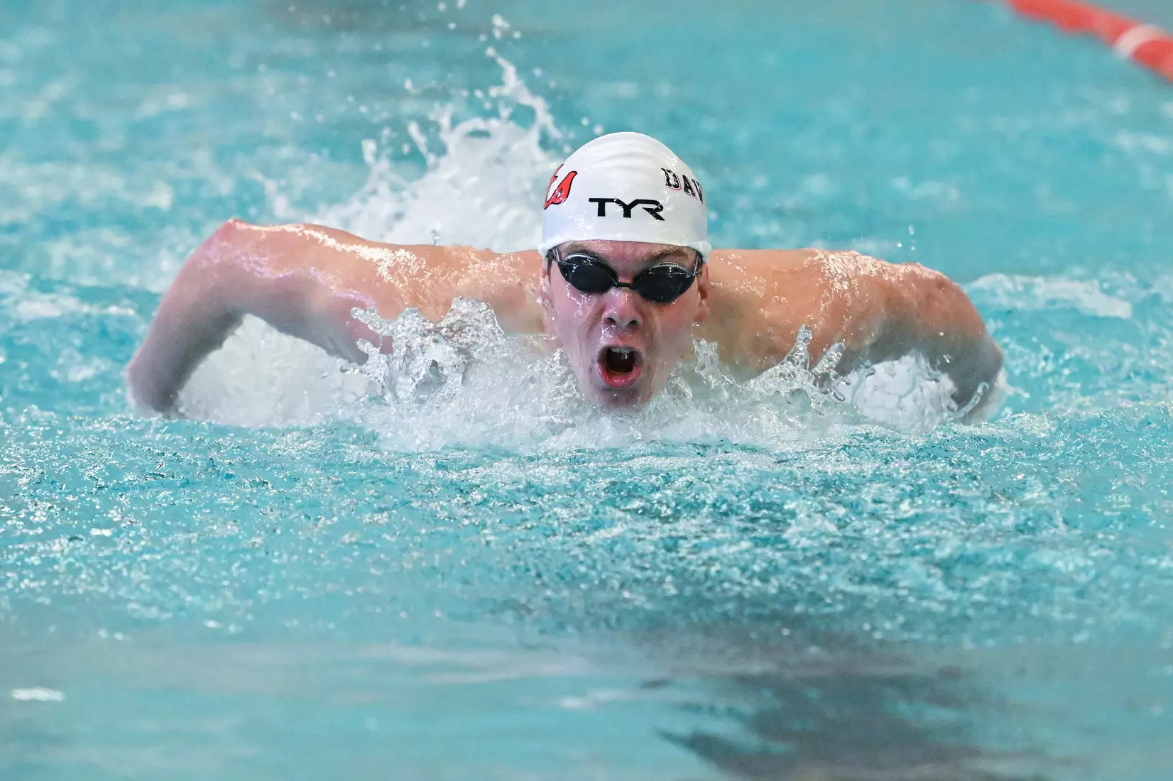 Davidson takes on Gardner-Webb in non-conference swimming action at Charles A. Cannon Pool on Saturday, November 05, 2022 in Davidson, North Carolina.