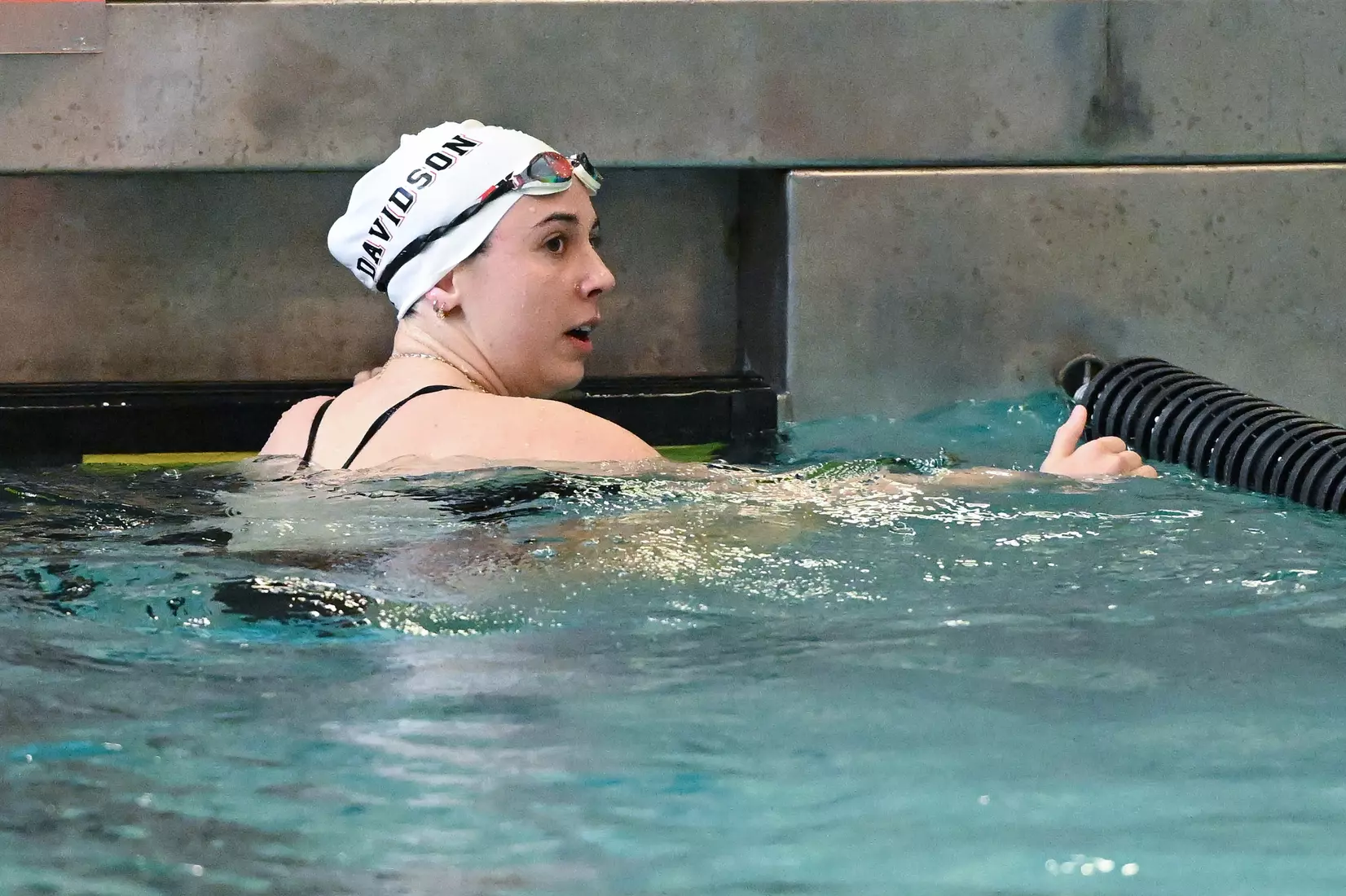 Davidson takes on Gardner-Webb in non-conference swimming action at Charles A. Cannon Pool on Saturday, November 05, 2022 in Davidson, North Carolina.