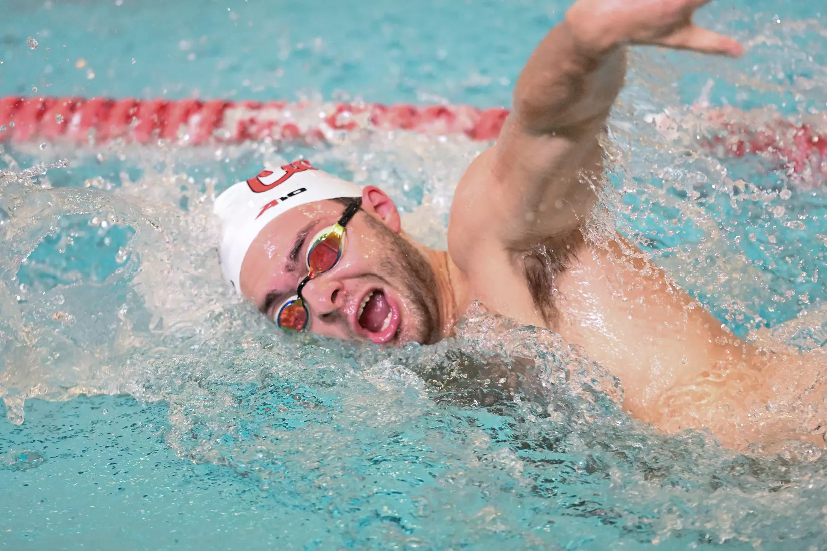 Davidson takes on Gardner-Webb in non-conference swimming action at Charles A. Cannon Pool on Saturday, November 05, 2022 in Davidson, North Carolina.