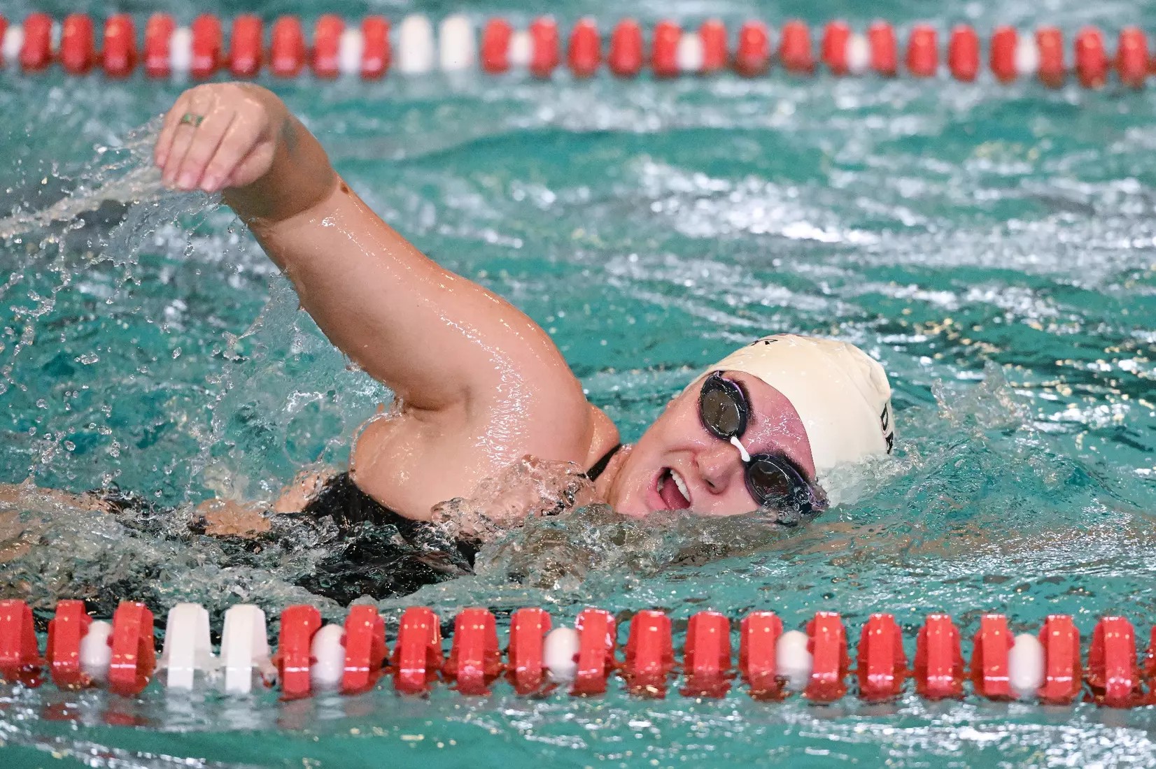 Davidson takes on Gardner-Webb in non-conference swimming action at Charles A. Cannon Pool on Saturday, November 05, 2022 in Davidson, North Carolina.