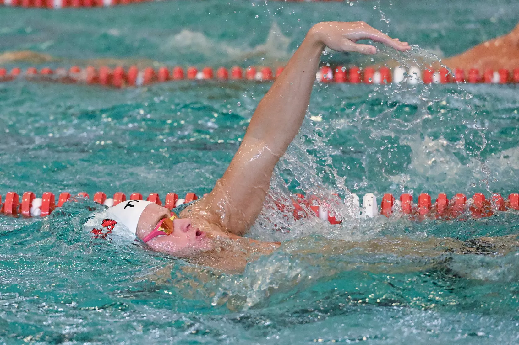 Davidson takes on Gardner-Webb in non-conference swimming action at Charles A. Cannon Pool on Saturday, November 05, 2022 in Davidson, North Carolina.