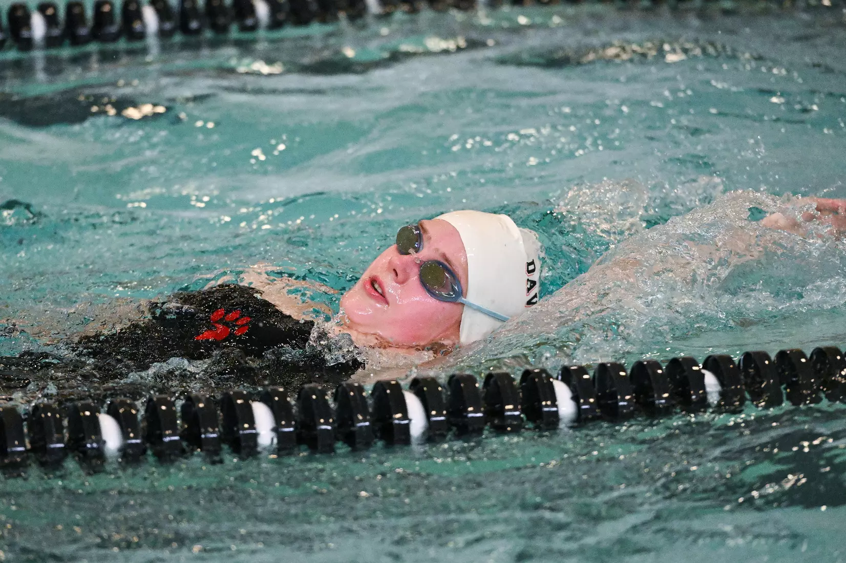 Davidson takes on Gardner-Webb in non-conference swimming action at Charles A. Cannon Pool on Saturday, November 05, 2022 in Davidson, North Carolina.
