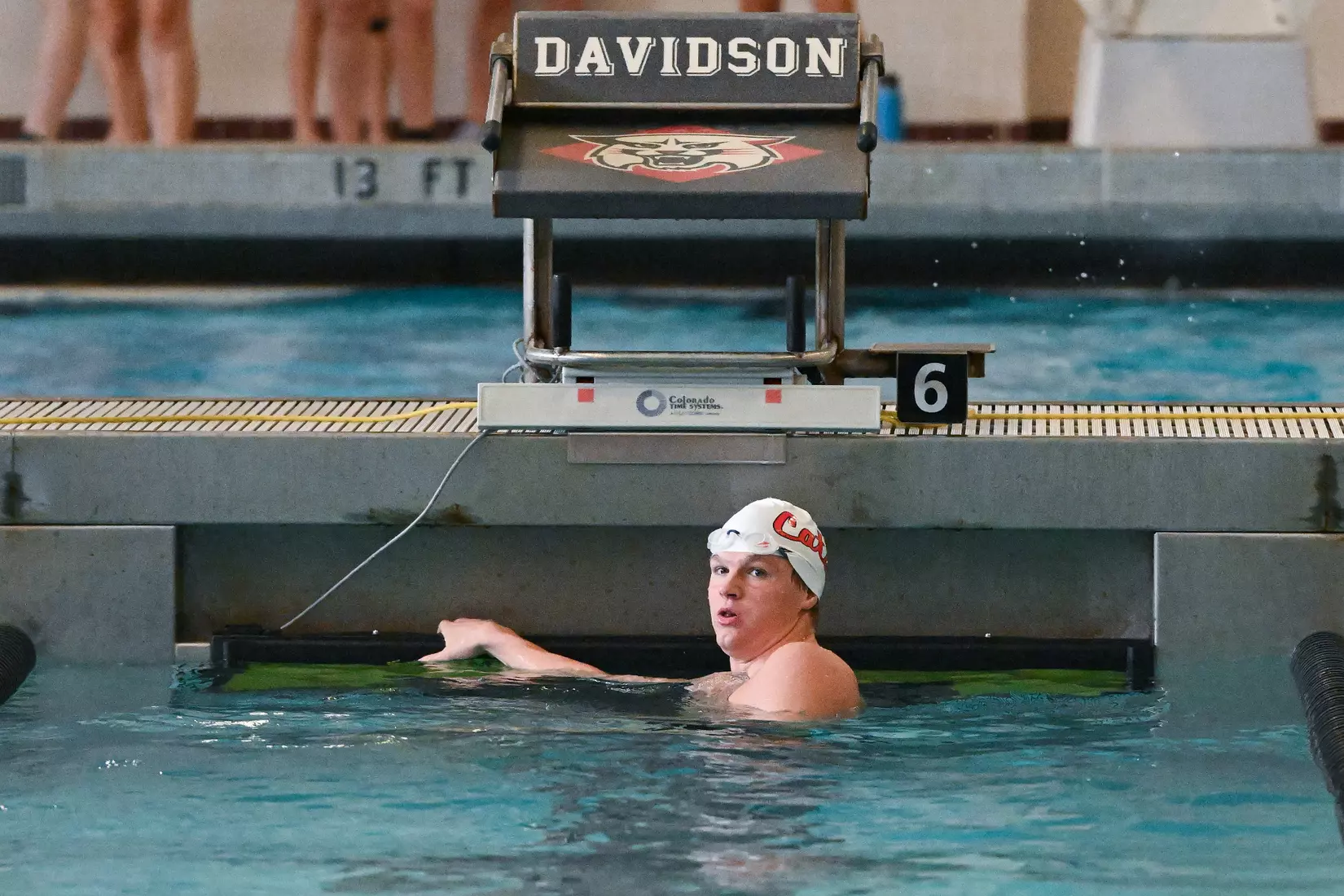 Davidson takes on Gardner-Webb in non-conference swimming action at Charles A. Cannon Pool on Saturday, November 05, 2022 in Davidson, North Carolina.