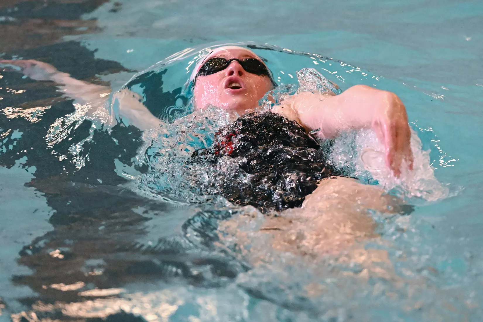 Davidson takes on Gardner-Webb in non-conference swimming action at Charles A. Cannon Pool on Saturday, November 05, 2022 in Davidson, North Carolina.