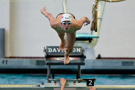 Davidson takes on Gardner-Webb in non-conference swimming action at Charles A. Cannon Pool on Saturday, November 05, 2022 in Davidson, North Carolina.