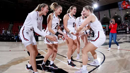 Davidson takes on Newberry in non-conference preseason exhibition basketball action at Belk Arena on Thursday, November 03, 2022 in Davidson, North Carolina.