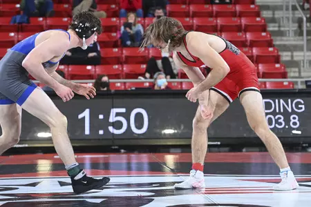 Davidson takes on Franklin & Marshall in non-conference wrestling action at Belk Arena on Friday, January 14, 2022 in Davidson, North Carolina.