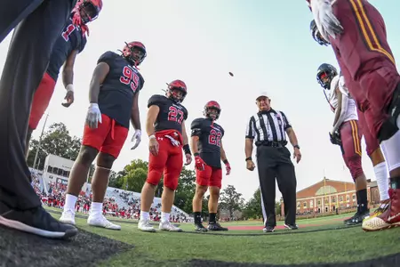 Davidson takes on Shaw in non-conference football action at Smith Field at Richardson Stadium on Saturday, September 11, 2021 in Davidson, North Carolina.