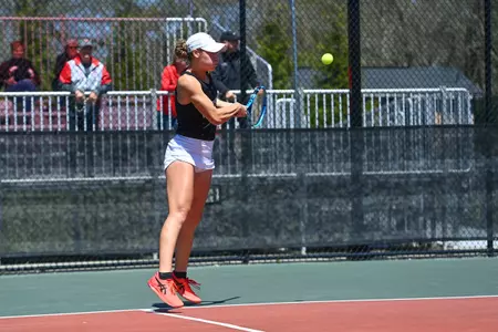 Davidson takes on Fordham in A10 women’s tennis action at the Davidson Tennis Courts on Sunday, April 10, 2022 in Davidson, North Carolina.