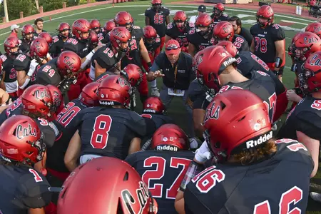 Davidson takes on Shaw in non-conference football action at Smith Field at Richardson Stadium on Saturday, September 11, 2021 in Davidson, North Carolina.