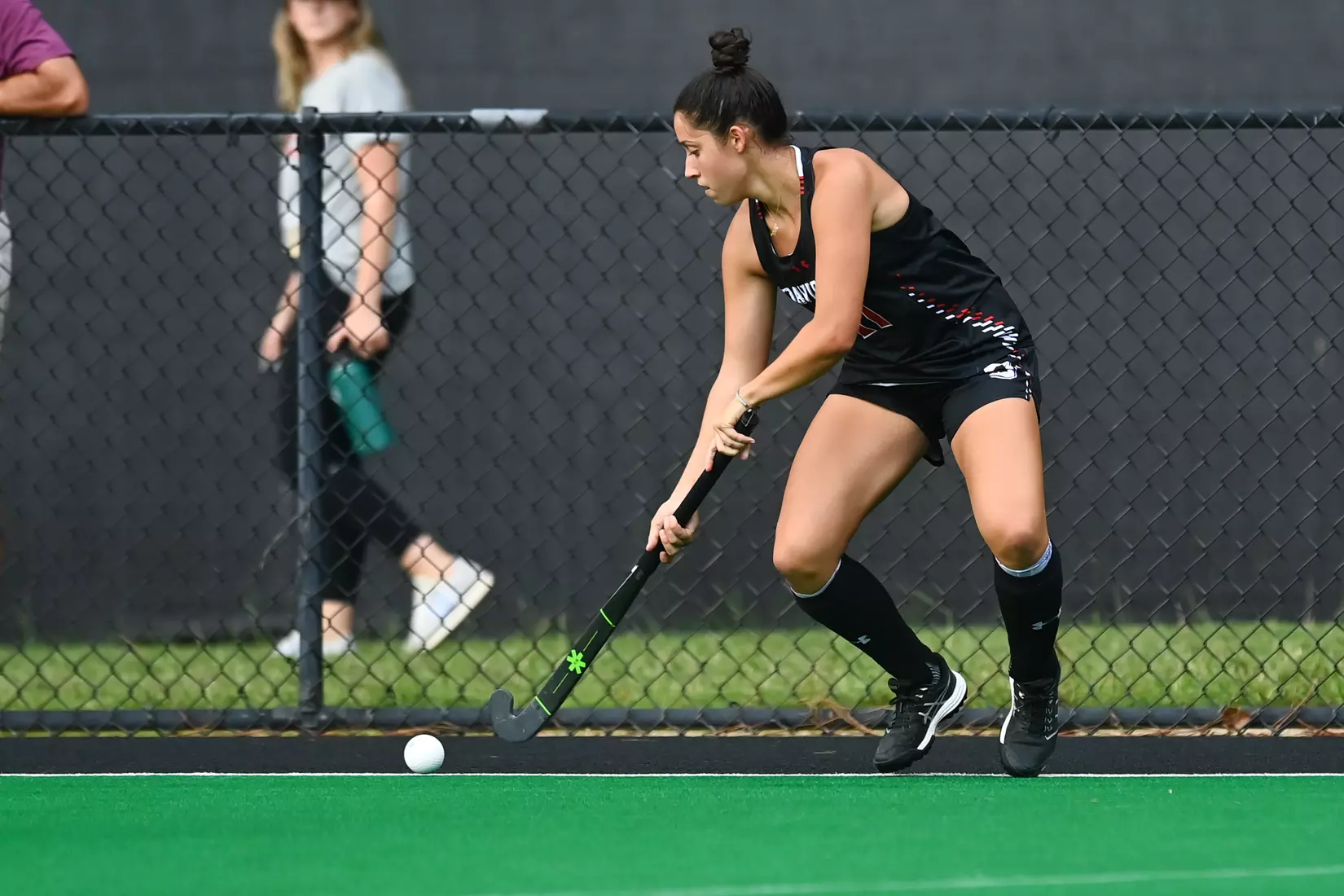 Davidson takes on Georgetown in non-conference field hockey action at Carol Grotnes Belk Turf Field on Friday, August 26, 2022 in Davidson, North Carolina.