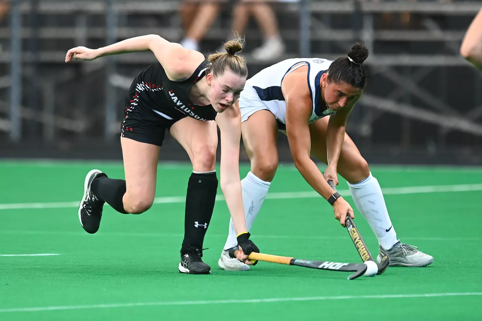 Davidson takes on Georgetown in non-conference field hockey action at Carol Grotnes Belk Turf Field on Friday, August 26, 2022 in Davidson, North Carolina.