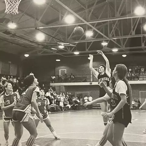 WBB vs. NC State 1975