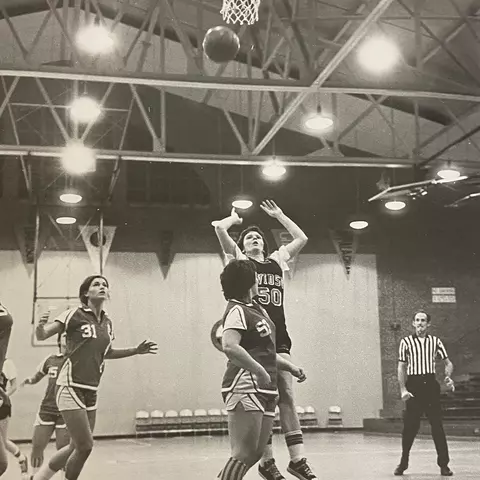 WBB vs. NC State 1975