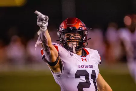 Davidson takes on St. Andrews in non-conference football action at Smith Field at Richardson Stadium on Saturday, September 17, 2022 in Davidson, North Carolina.