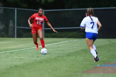Davidson takes on Presbyterian in non-conference womenâ??s soccer action at Sunday, August 21, 2022 in Clinton, South Carolina.