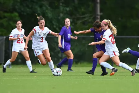 Davidson takes on Furman in non-conference womenâ??s soccer at Alumni Soccer Stadium on Sunday, August 28, 2022 in Davidson, North Carolina.