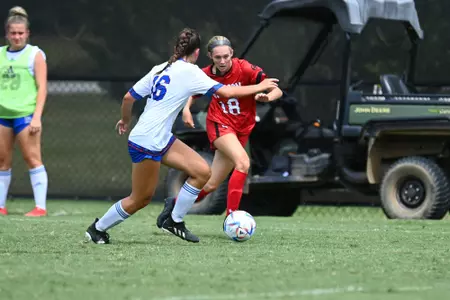 Davidson takes on Presbyterian in non-conference womenâ??s soccer action at Sunday, August 21, 2022 in Clinton, South Carolina.