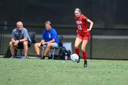 Davidson takes on Presbyterian in non-conference womenâ??s soccer action at Sunday, August 21, 2022 in Clinton, South Carolina.
