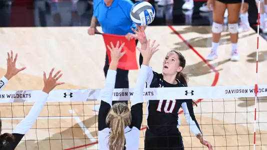 Davidson takes on Lindenwood in non-conference volleyball action in the 2022 Wildcat Class at Belk Arena on Friday, September 02, 2022 in Davidson, North Carolina.