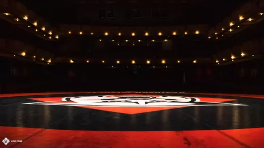 Wrestling Mat in the Duke Family Performance Hall