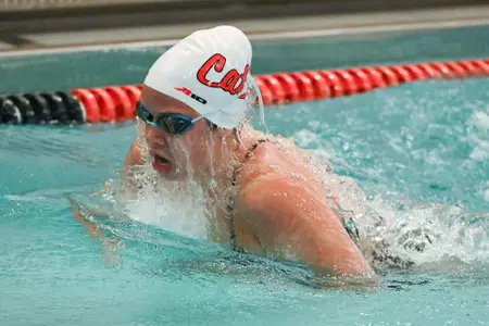 Davidson takes on Gardner-Webb in non-conference swimming action at Charles A. Cannon Pool on Saturday, November 05, 2022 in Davidson, North Carolina.