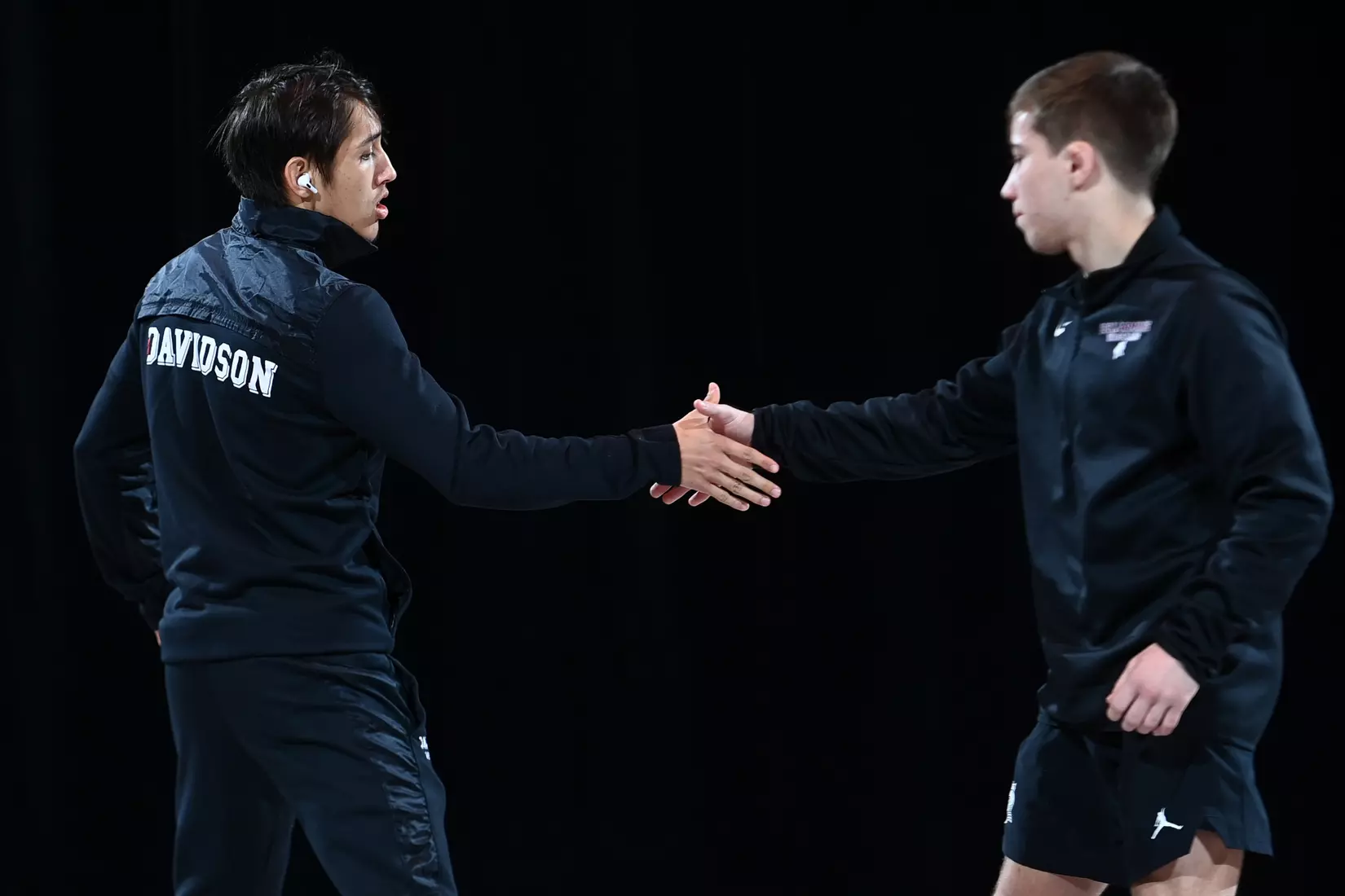 Davidson takes on Bellarmine in SoCon wrestling action at the Duke Family Performance Hall on Sunday, January 15, 2023 in Davidson, North Carolina.