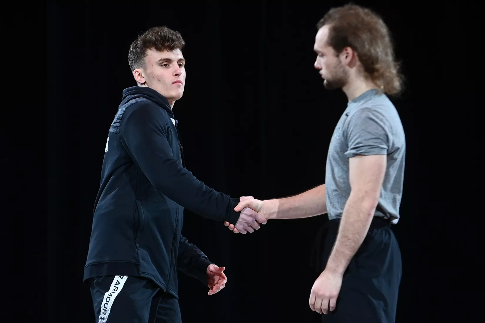 Davidson takes on Bellarmine in SoCon wrestling action at the Duke Family Performance Hall on Sunday, January 15, 2023 in Davidson, North Carolina.