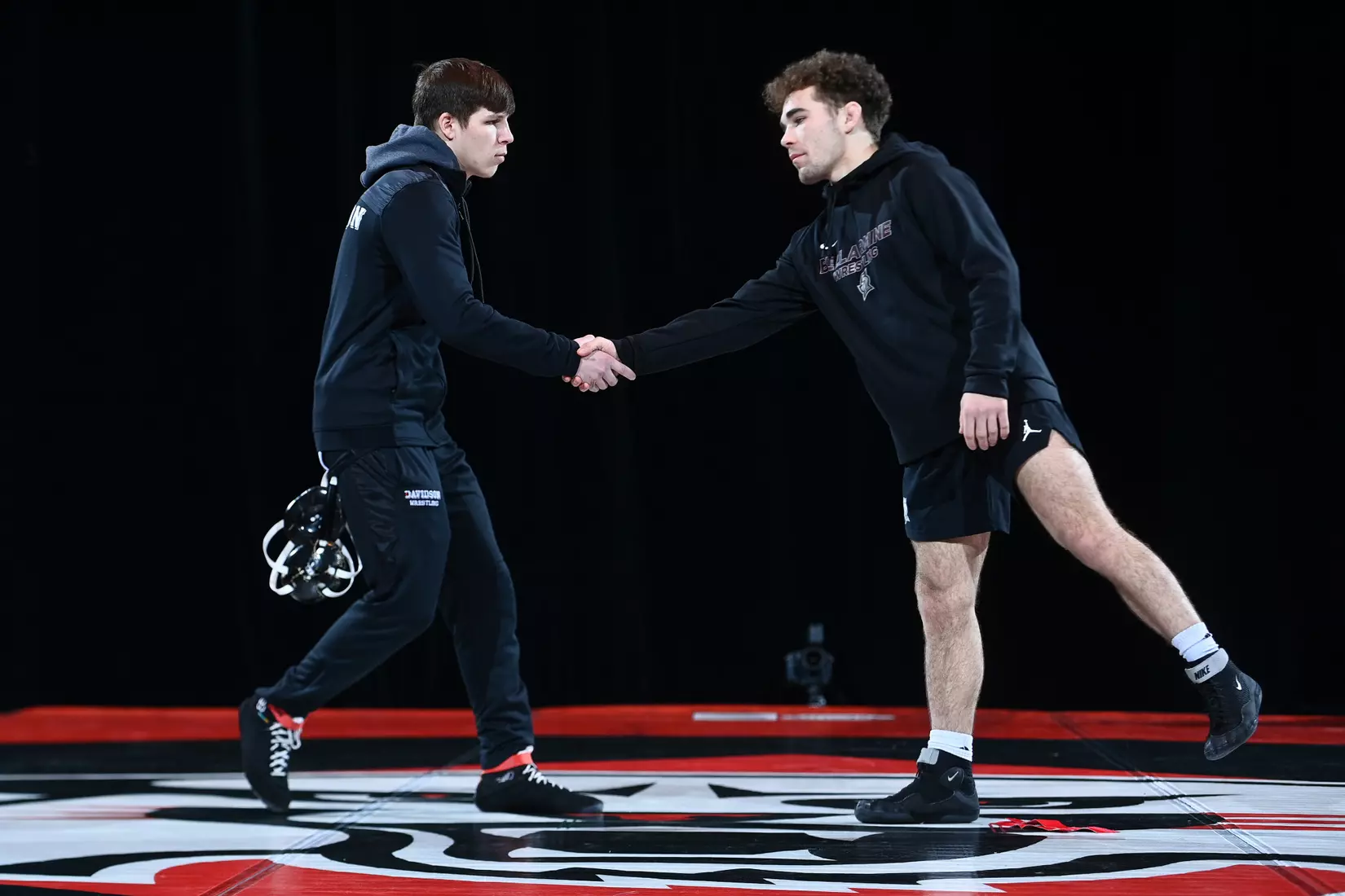 Davidson takes on Bellarmine in SoCon wrestling action at the Duke Family Performance Hall on Sunday, January 15, 2023 in Davidson, North Carolina.
