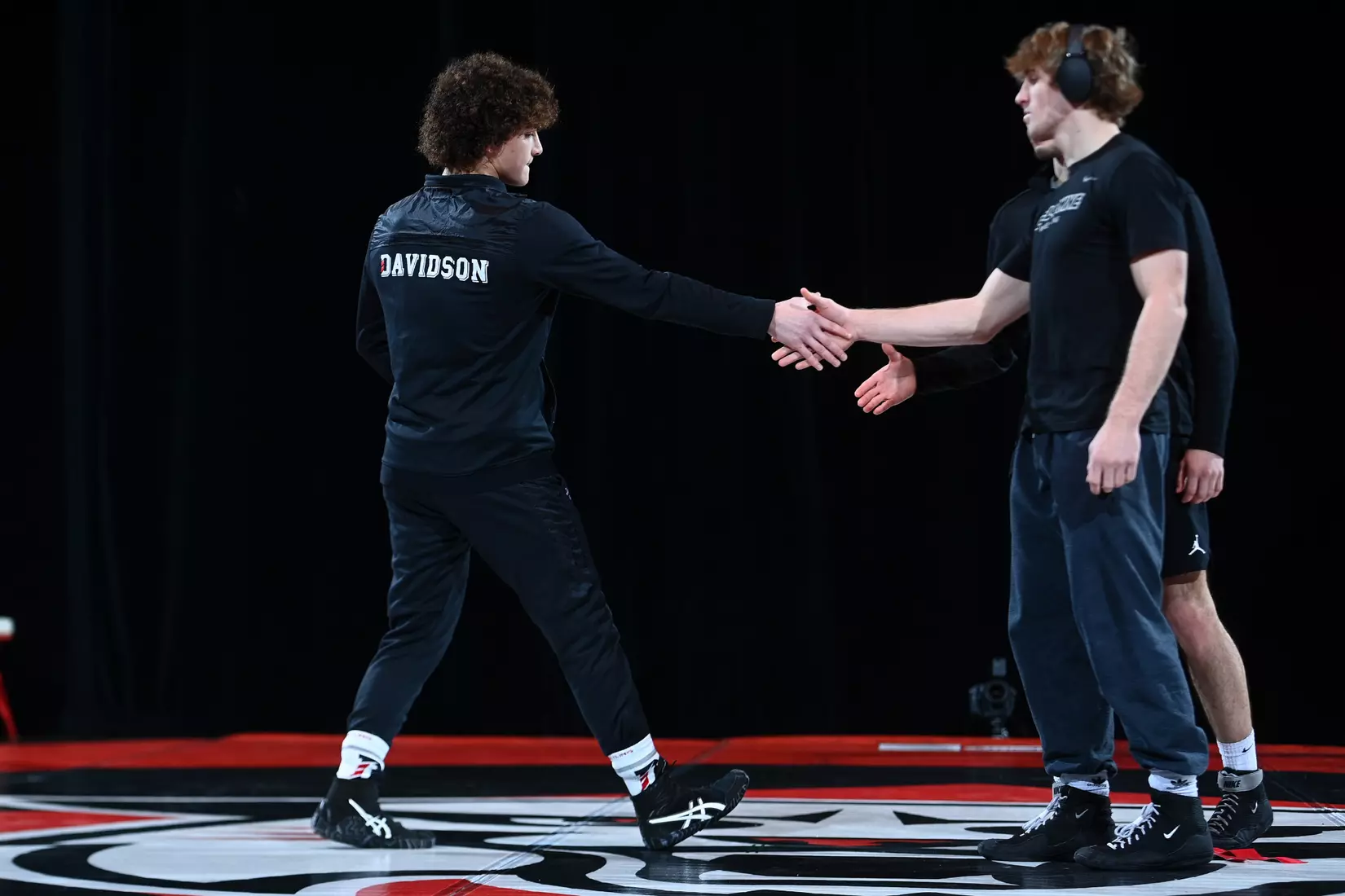 Davidson takes on Bellarmine in SoCon wrestling action at the Duke Family Performance Hall on Sunday, January 15, 2023 in Davidson, North Carolina.