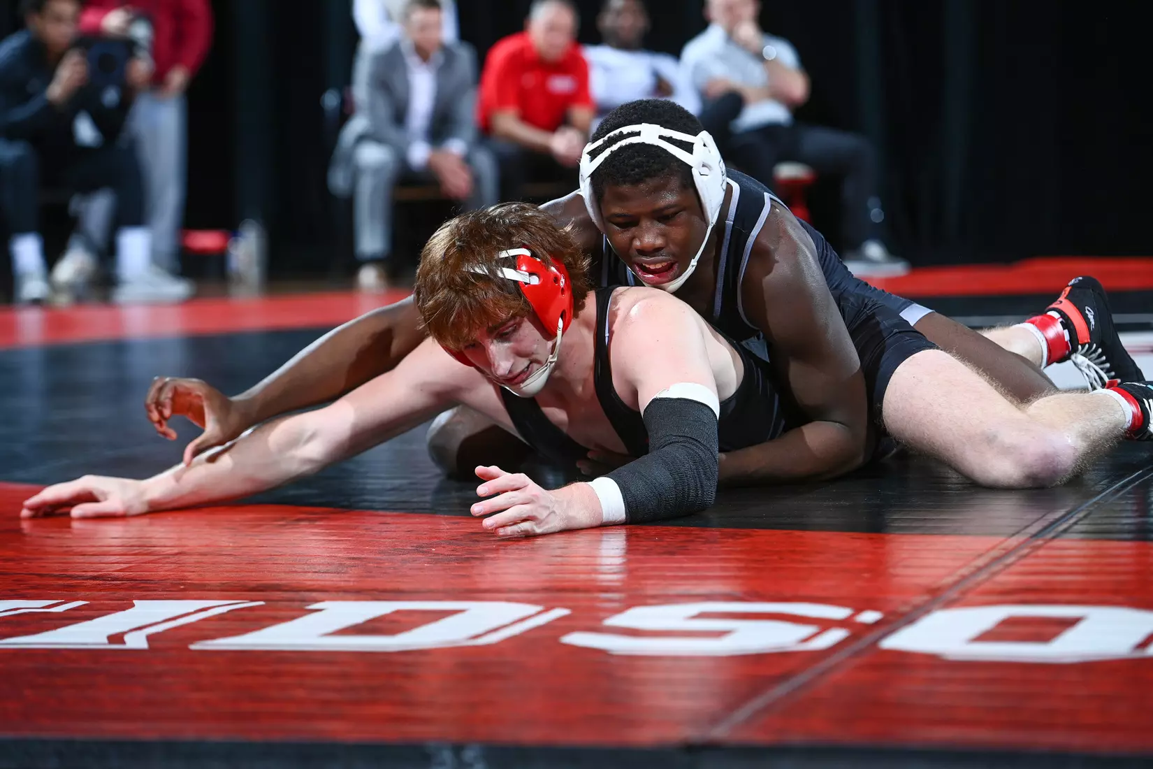 Davidson takes on Bellarmine in SoCon wrestling action at the Duke Family Performance Hall on Sunday, January 15, 2023 in Davidson, North Carolina.