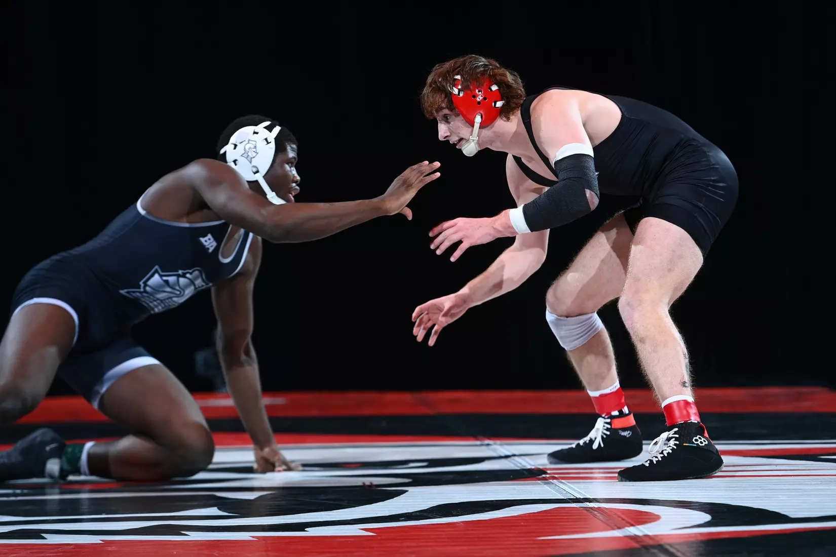 Davidson takes on Bellarmine in SoCon wrestling action at the Duke Family Performance Hall on Sunday, January 15, 2023 in Davidson, North Carolina.