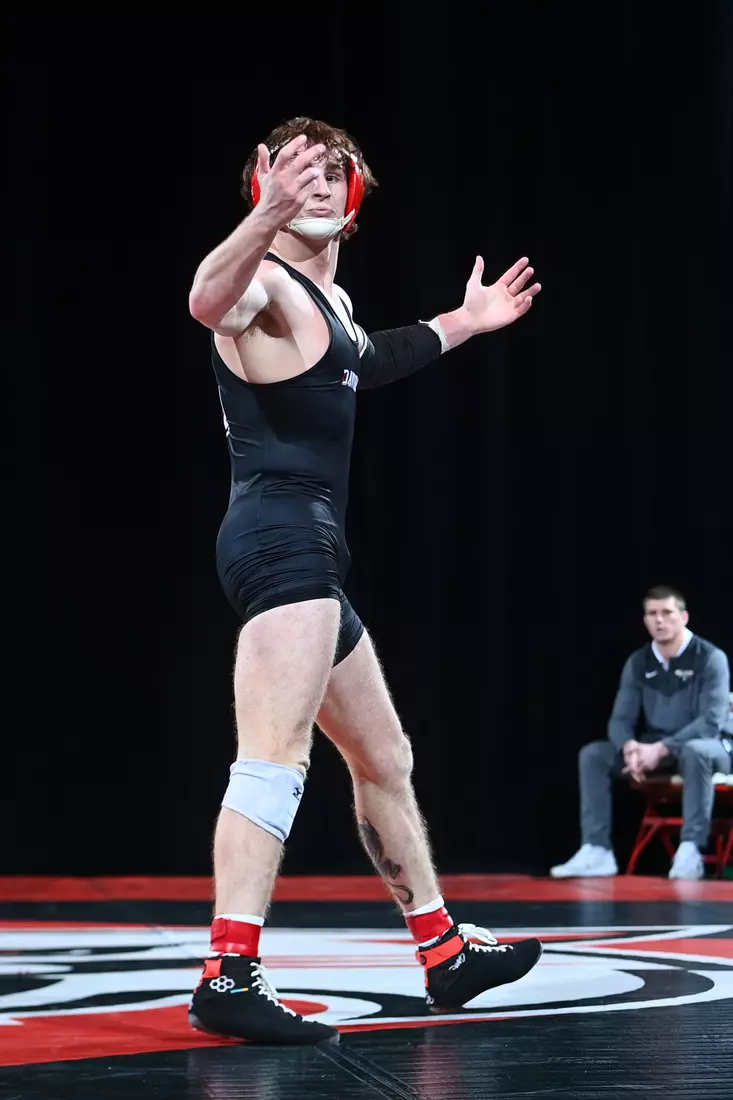 Davidson takes on Bellarmine in SoCon wrestling action at the Duke Family Performance Hall on Sunday, January 15, 2023 in Davidson, North Carolina.