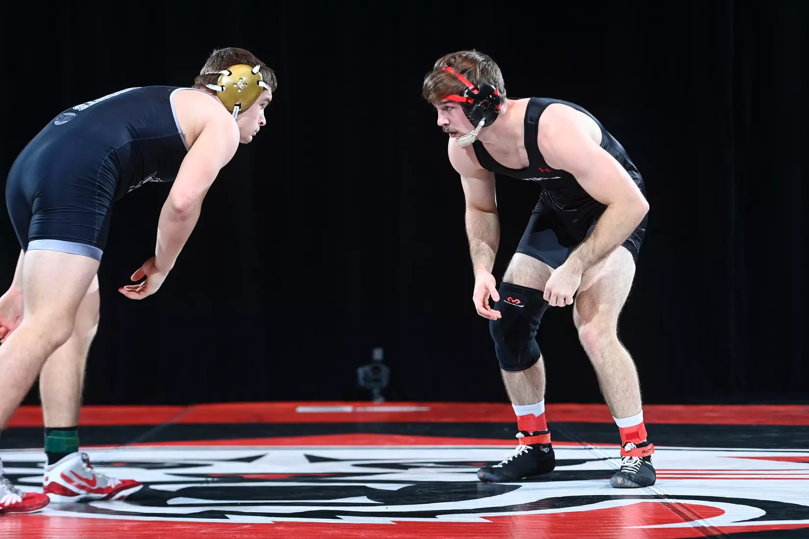 Davidson takes on Bellarmine in SoCon wrestling action at the Duke Family Performance Hall on Sunday, January 15, 2023 in Davidson, North Carolina.