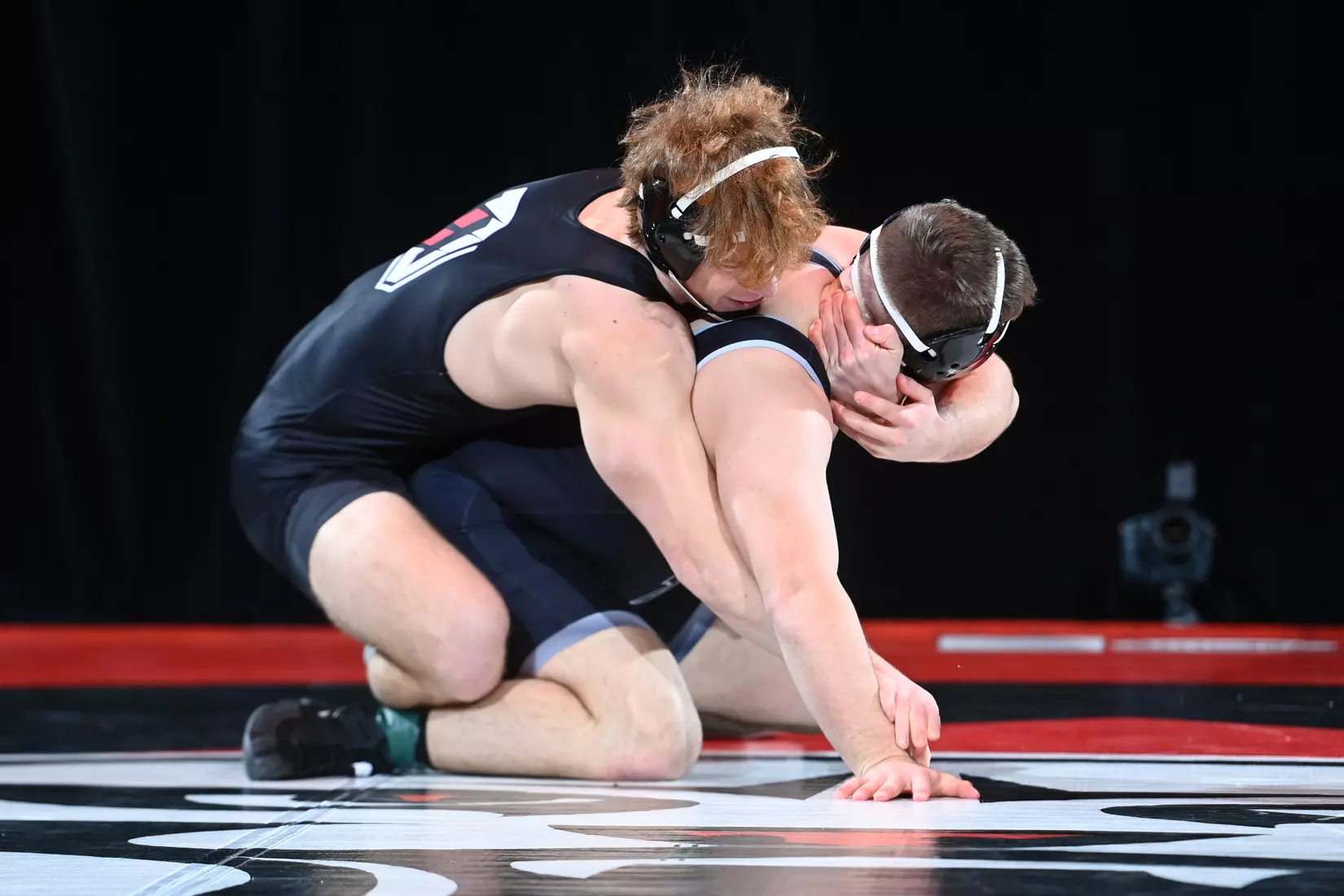 Davidson takes on Bellarmine in SoCon wrestling action at the Duke Family Performance Hall on Sunday, January 15, 2023 in Davidson, North Carolina.