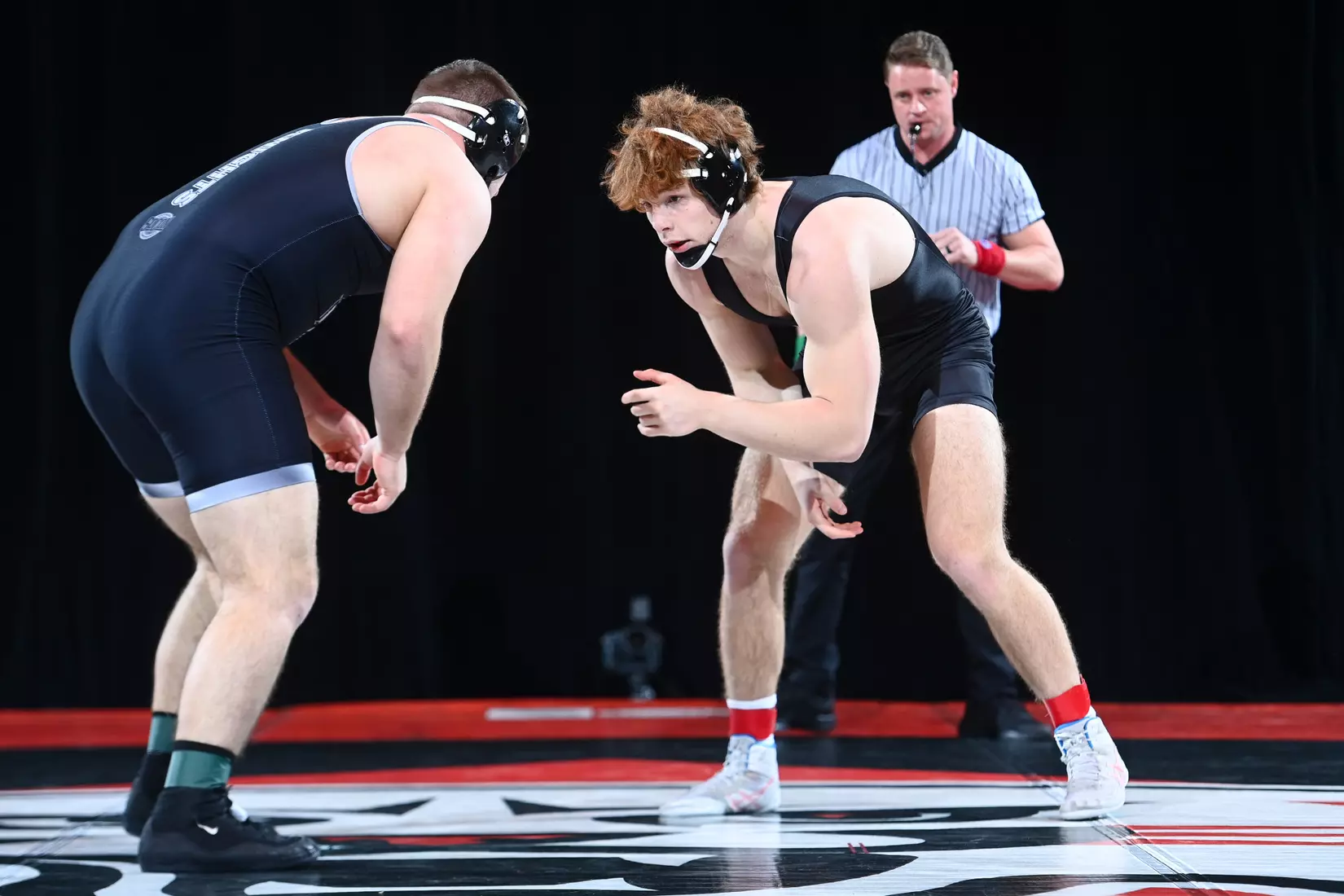 Davidson takes on Bellarmine in SoCon wrestling action at the Duke Family Performance Hall on Sunday, January 15, 2023 in Davidson, North Carolina.